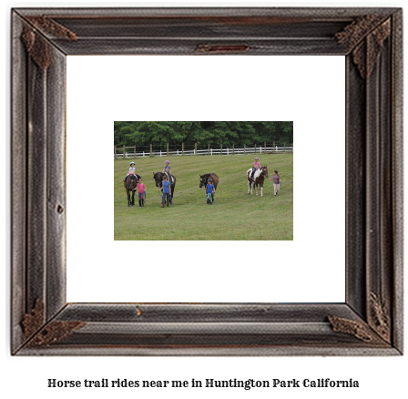 horse trail rides near me in Huntington Park, California